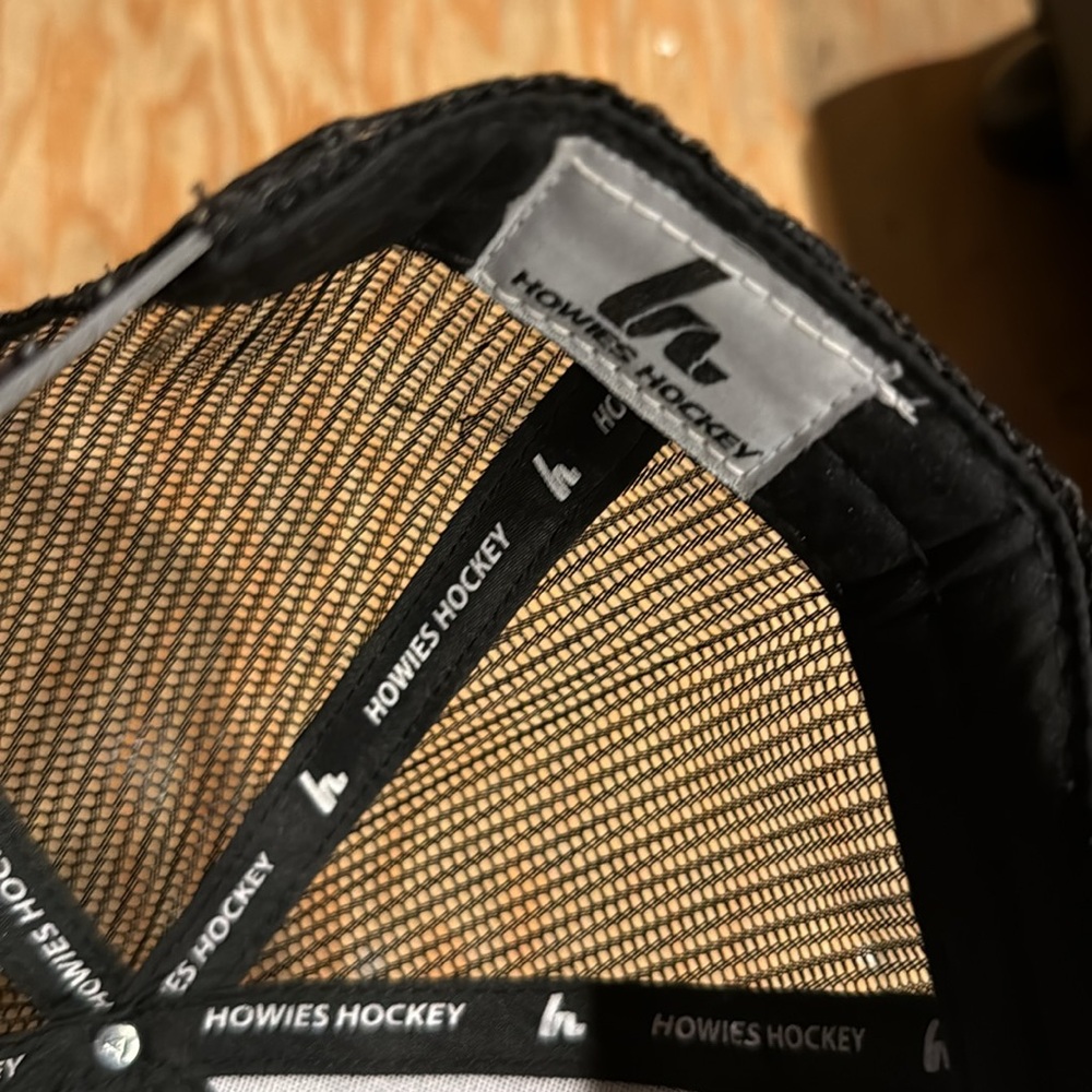 Howies Hockey Gray and Black Caps - Picture 4 of 7
